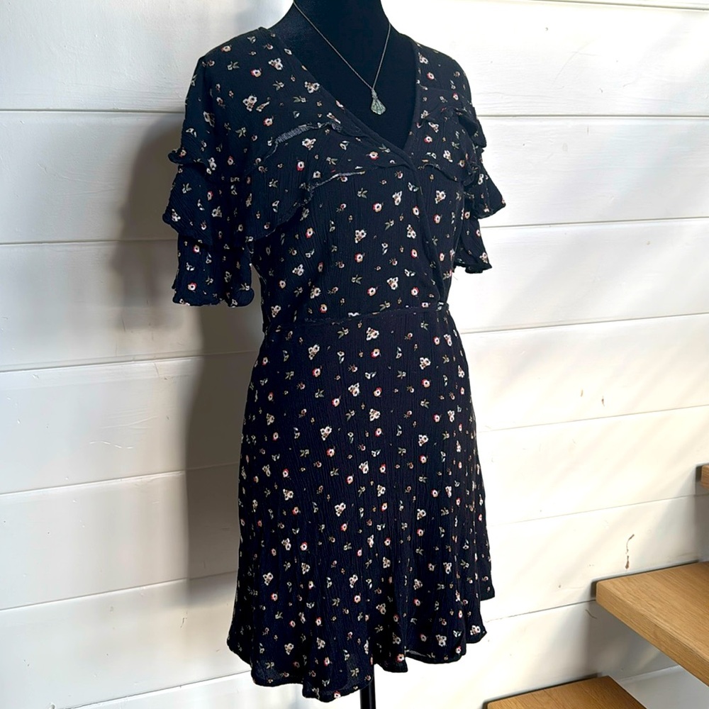 Altar'd State Flutter Sleeve Boho Mini Dress Women’s size Medium